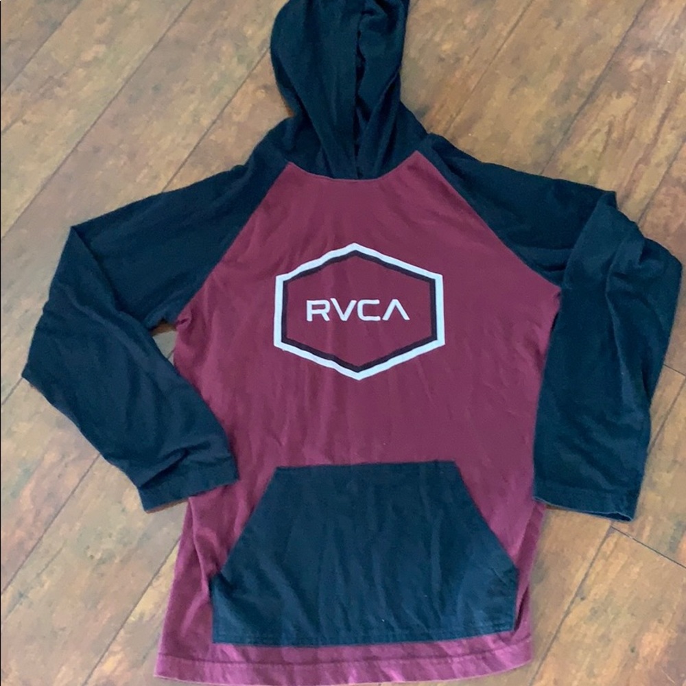 RVCA boys XL hoodie shirt